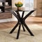 Baxton Studio Kenji Dark Brown Finished 35-Inch-Wide Round Wood Dining Table 168-10892 - alternate 3